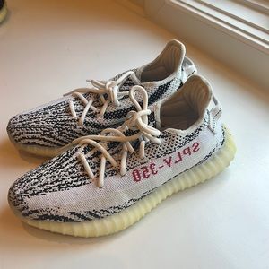 Zebra Yeezys